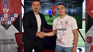Altınordu'ya gurbetçi golcü geldi