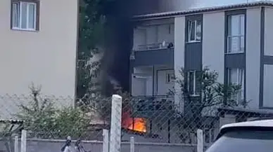 İnegöl'de bahçe deposunda çıkan yangın söndürüldü