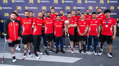 Turkcell’den Ampute Milli Futbol Takımı’na 3 milyon lira ödül 