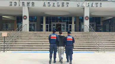 Edirne’de 4 yıl hapis cezasıyla aranan hükümlü yakalandı