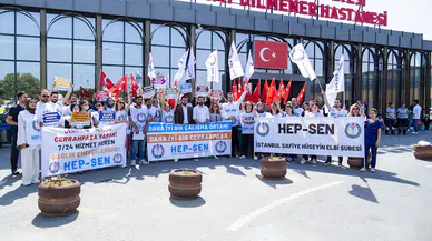 HEP-SEN üyeleri maaş, ödemeler, ulaşım ve kreş desteğine yönelik açıklama yaptı