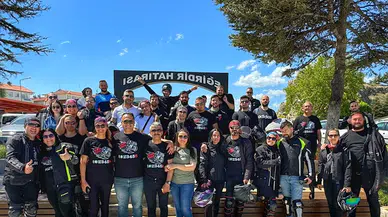 Burdurlu motosikletlilerden doğa turu 