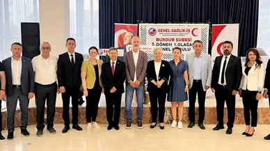 Genel Sağlık İş Burdur Şubesi'nde genel kurul yapıldı