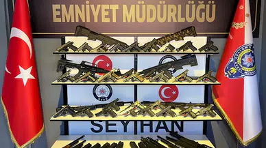 Adana’da 42 ruhsatsız silah ele geçirildi; 9 tutuklama 