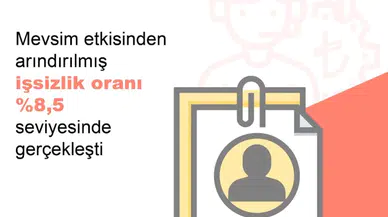 TÜİK: İşsizlik oranı 0,1 puan azaldı