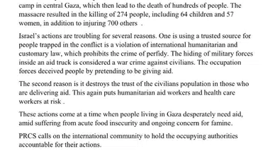 İsrail askerleri, rehine operasyonunda insani yardım kamyonuyla bölgeye sızmış