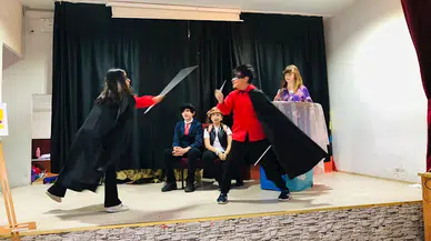 Şehit Nejat Yaman Ortaokulu öğrencilerinden yıl sonu gösterisi