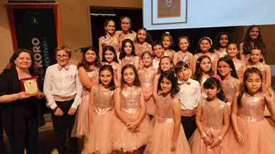 Konyaaltı Çocuk Korosu'na özel ödül