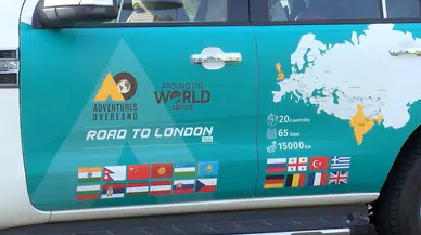 İstanbul - 65 günde devri alem; 15 bin kilometrelik Hindistan-Londra Turu