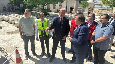 Bakan Ersoy: Hatay'da zarar gören 293 tescilli kültür varlığı üzerinde çalışıyoruz