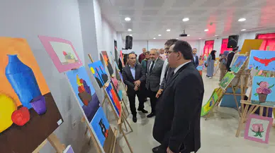 Şavşat Nedim Urhan Anadolu İmam Hatip Lisesi Öğrencilerinden Muhteşem Resim Sergisi!