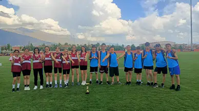 U14 Atletizm Grup Yarışmalarında Türk Takımlarından Göz Kamaştıran Performanslar