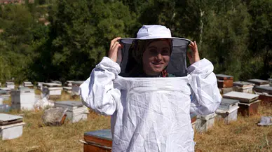 Üniversiteli Eylem'den yılda 12 ton bal üretimi