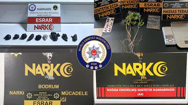 Muğla'da uyuşturucu operasyonlarında 4 tutuklama