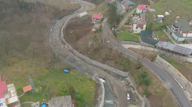 DSİ Çarşıbaşı'nda Taşkın Risklerini Azaltacak İnşaat Projesi Yüzde 75 Tamamlandı