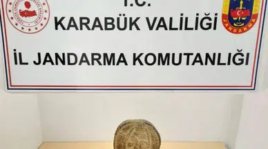 Karabük'te tarihi eser kaçakçılığı operasyonunda 2 şüpheli yakalandı