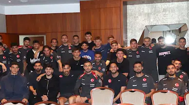 A Milli Takım ve Ümit Milli Takım’ın ortak kampı tamamlandı