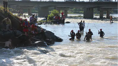 GÜNCELLEME 2 - Rize'de yapay gölde akıntıya kapılan 4 kişiden 2'si hayatını kaybetti