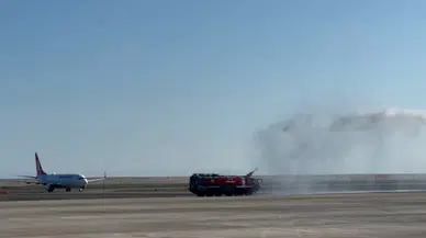 Bahreyn'den Rize'ye ilk charter seferiyle 155 yolcu geldi