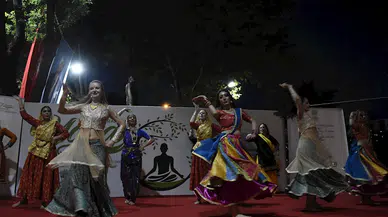 İstanbul - Sarıyer'de 'Dünya Yoga Günü' etkinliği