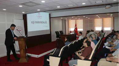 Of'ta "Aşı Farkındalığı" toplantısı gerçekleştirildi