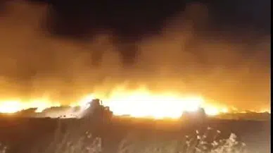 Mardin'de 110 dönüm buğday ekili arazi yandı