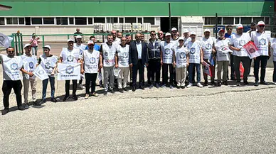 Öz İplik-İş Sendikası, Karabük'te 4 üyelerinin işten çıkarılmasını protesto etti