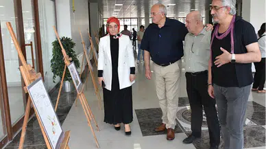 Sinop'ta "Gazze'nin Çığlığı" isimli uluslararası karikatür sergisi açıldı