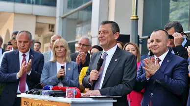 CHP Genel Başkanı Özel, Amasya'da vatandaşlara hitap etti: