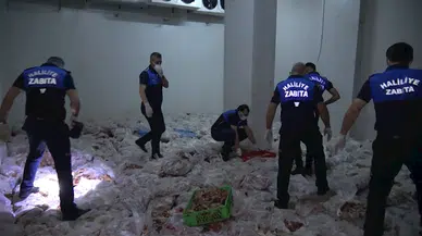 Şanlıurfa’da sağlıksız 10 ton tavuk etine el konuldu
