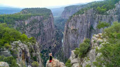 Doğa harikası Tazı Kanyonu'nun kullanım hakkı 2 yıllığına Manavgat Belediyesi'nde