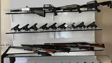 Adana’da 28 ruhsatsız silah ele geçirildi; 99 şüpheli yakalandı