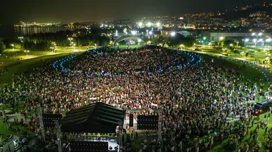 Kocaeli'de 'Filistin' dayanışması