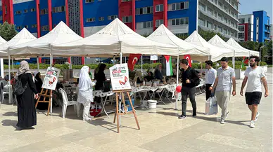 KADEM Karabük temsilciliği, Gazze'ye destek olmak için hayır çarşısı kurdu