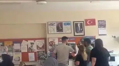 İstanbul - Ümraniye'de öğretmene yumruklu saldırı kamerada