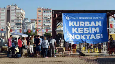 Büyükşehir'den üç noktada ücretsiz kurban kesimi