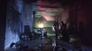 Mardin’de mobilya döşeme dükkanında yangın