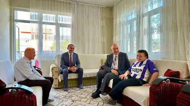 Ordu Valisi Erol protez bacağına kavuşan Büşra'yı ziyaret etti