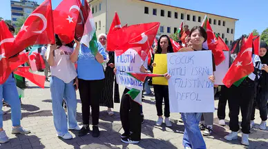 Samsun'da "İnsanlık İçin Yürüyoruz-Zulme Sessiz Kalma" yürüyüşü düzenlendi