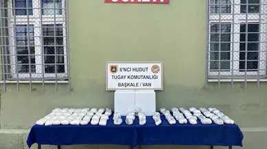 Van sınırında 38,5 kilo metamfetamin ele geçirildi