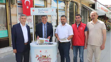 Havza'da Müftülük tarafından kurban bağış standı ve irtibat bürosu açıldı