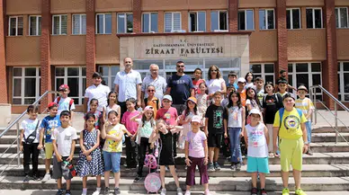 İlkokul öğrencileri TOGÜ'yü ziyaret etti