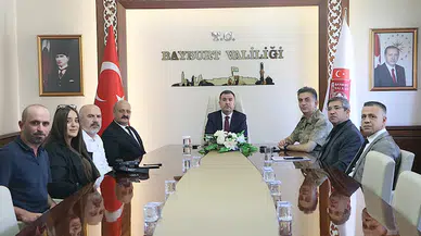 Bayburt Valisi Eldivan, asayiş değerlendirme toplantısı düzenledi