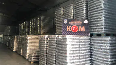 Cumhuriyet tarihinin en yüksek miktardaki kaçak içki operasyonu