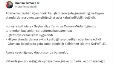 Adana'da kaçak ve usulsüz hayvan kesimine 148 bin 997 lira ceza (2)