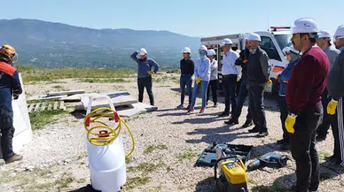 TOGÜ'de afet eğitimlerinin ikincisi yapıldı