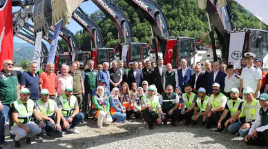 Sel ve Heyelan Risklerini Azaltmada Kullanılacak 8 Adet İş Makinesi Hizmete Alındı