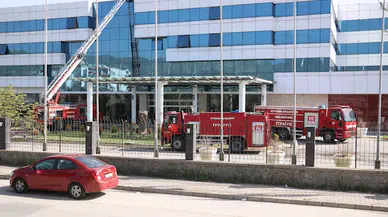 Afyonkarahisar'da 5 yıldızlı termal otelde yangın (2)