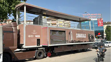 "Çanakkale Savaşları Mobil Müzesi" Karabük'te ziyarete açıldı