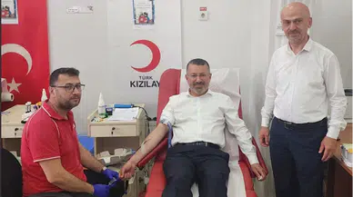 KBÜ Rektörü Prof. Dr. Kırışık'tan düzenli kan bağışında bulunma çağrısı
